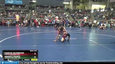 130 lbs Cons. Round 2 - Charles Hildebrand, Norfolk Wrestling Club vs Merreck France, Louisville Wrestling Club