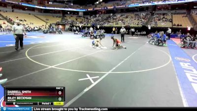 157 Class 3 lbs Champ. Round 1 - Riley Beckman, Bolivar vs Darrell Smith, Platte County