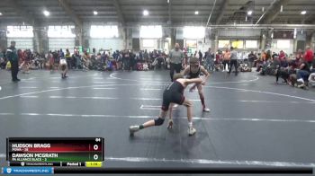 84 lbs Round 3 (6 Team) - Hudson Bragg, POWA vs Dawson McGrath, PA Alliance Black