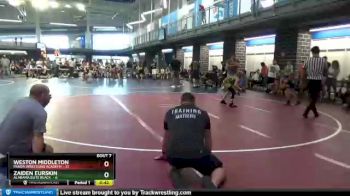 75 lbs Round 2 (10 Team) - Weston Middleton, Panda Wrestling Academy vs Zaiden Eurskin, Alabama Elite Black&nbsp;