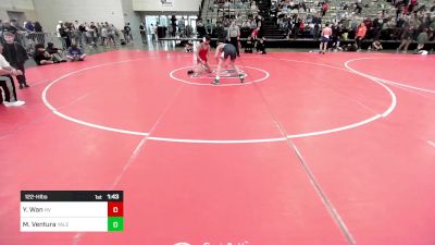 122-H lbs Round Of 32 - Youti Wan, Hopewell vs Max Ventura, Yale Street