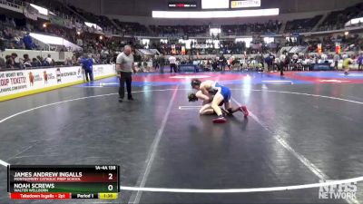 1A-4A 138 5th Place Match - James Andrew Ingalls, Montgomery Catholic Prep School vs Noah Screws, Walter Wellborn