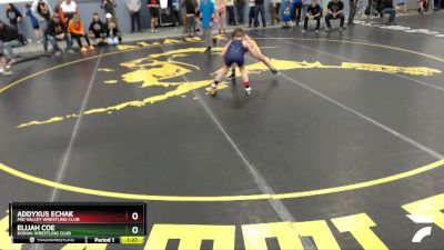 98 lbs Round 4 - Elijah Coe, Kodiak Wrestling Club vs Addyxus Echak, Mid Valley Wrestling Club