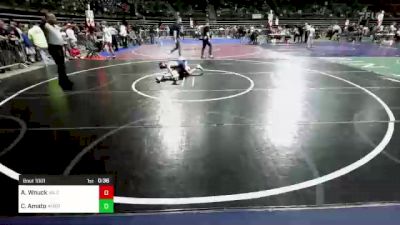 80 lbs Round Of 32 - Alexander Wnuck, Yale Street vs Chris Amato, American