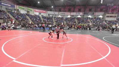 70 lbs Round Of 32 - Isaiah Lefever, Windsor Middle School vs Brandon Sandoval, Ortega Middle School