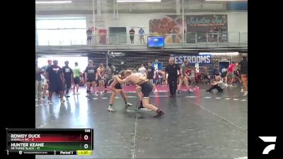 138 lbs Quarters & 1st Wb (16 Team) - Rowdy Duck, Guerilla WC vs Hunter Keane, MF Purge Black