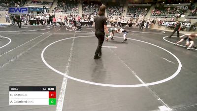 84 lbs Consolation - Owen Koss, R.A.W. vs Asher Copeland, Springdale Youth Wrestling