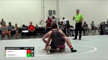 182 lbs Quarterfinals (8 Team) - AJ Heeg, Dynasty vs Rocco Delagatta, Team Oklahoma