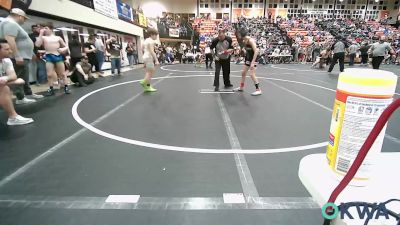 96 lbs Semifinal - Gage Pope, Verdigris Youth Wrestling vs Hagen Ellis, Salina Wrestling Club