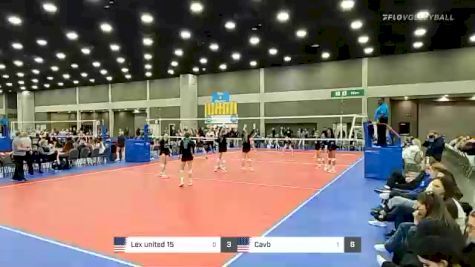 Lex united 15 vs Cavb - 2022 JVA World Challenge presented by Nike - Expo Only