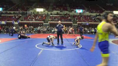 98 lbs Cons. Round 5 - Joseph Cronk, Mountain Man Wrestling vs Kaleb Hill, Cody Wrestling Club