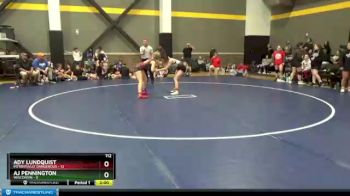 112 lbs Round 2 (3 Team) - Aj Pennington, Wisconsin vs Ady Lundquist, Potentially Dangerous