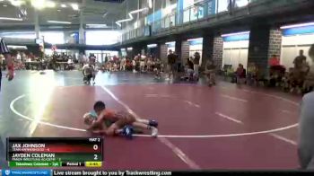 60 lbs Round 3 (10 Team) - Jayden Coleman, Panda Wrestling Academy vs Jax Johnson, Team Hammerhouse