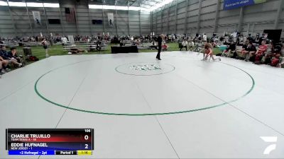 106 lbs Round 2 (8 Team) - Charlie Trujillo, Team Texas A vs Eddie Hufnagel, New Jersey