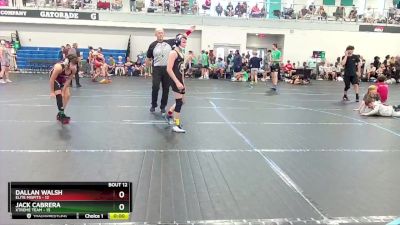 92 lbs Finals (8 Team) - Jack Cabrera, Xtreme Team vs Dallan Walsh, Elite Misfits