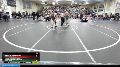 138 lbs Cons. Round 3 - Gavvin Stephens, Huntington Beach vs Joaquin Pedroza, Costa Mesa