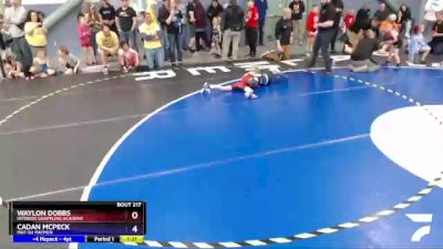 49 lbs Rr3 - Waylon Dobbs, Interior Grappling Academy vs Cadan Mcpeck, Mat-Su Matmen