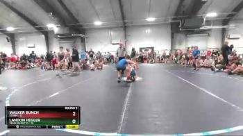 90 lbs Round 5 (8 Team) - Walker Bunch, Storm vs Landon Hegler, Team Palmetto