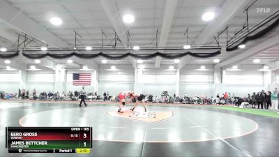 165 lbs Cons. Round 1 - James Bettcher, Manchester vs Eero Gross, Wabash