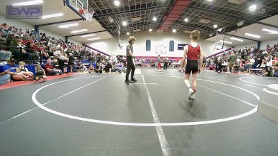 61 lbs Consi Of 8 #2 - Judson Gann, Barnsdall Youth Wrestling vs Anders Gilbreath, Vian Wrestling Club