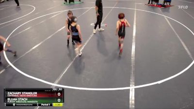 63 lbs Cons. Round 3 - Zachary Stangler, Centennial Youth Wrestling vs Elijah Stach, Pursuit Wrestling Minnesota