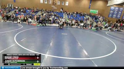 145+ Cons. Round 2 - Rodney Price, Roy Wrestling Club vs Junior Hutcherson, Victory Wrestling