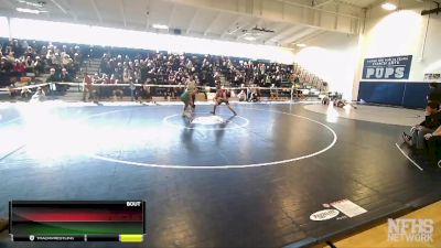 138 lbs Quarterfinal - Darsh Shenoy, Woodinville vs Skye Martin, Lewis And Clark