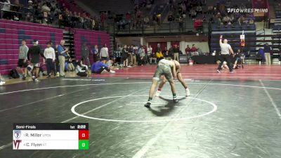 125 lbs Semifinal - Ryan Miller, Univ Of Pennsylvania vs Cooper Flynn, Virginia Tech