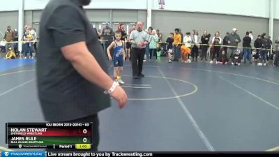 63 lbs Cons. Round 2 - Nolan Stewart, Smithfield Wrestling vs James Rule, Bull Island Grappling