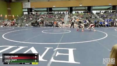 106 lbs Semifinals (8 Team) - Owen Collier, CUSHING vs Cason Craft, SALLISAW