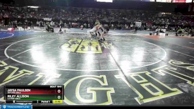 145G Cons. Round 4 - Riley Allison, La Pine Girls vs Jaysa Paulsen, Skyline Girls