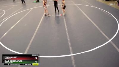 92 lbs Round 4 - Ellie Goodnature, Apple Valley vs Teagan Riley, Chatfield