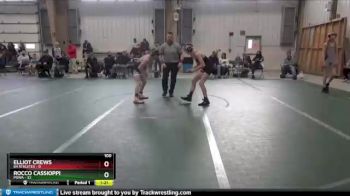 100 lbs Round 1 (4 Team) - Rocco Cassioppi, POWA vs Elliot Crews, 84 Athletes