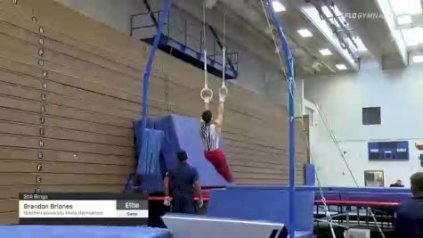 Brandon Briones - Still Rings, Stanford University Mens Gymnastics - 2021 Men's Olympic Team Prep Camp
