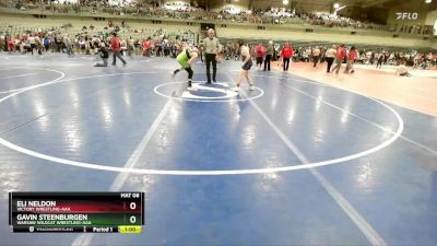 125 lbs Cons. Round 3 - Eli Neldon, Victory Wrestling-AAA vs Gavin Steenburgen, Warsaw Wildcat Wrestling-AAA