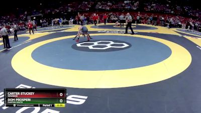 D2-106 lbs Cons. Round 3 - Dom Prosperi, Canton South vs Carter Stuckey, Wauseon