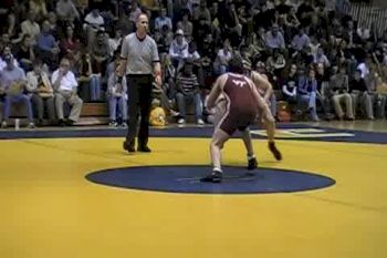 174lbs Anthony Trongone (VT) vs. Jason McCroskey (UTC)