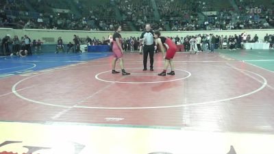 161 lbs Consi Of 16 #2 - Nevaeh Cox, Roosevelt Titans vs Khia Holbert, Locust Grove Middle School