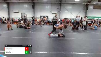 68 lbs Round 3 (8 Team) - Bowen Lefler, Steel Valley Renegades vs Ethan Harris, Team Palmetto