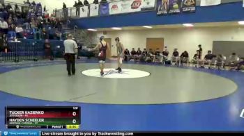 120 lbs Semis & 1st Wb (8 Team) - Chaz McDonald, Jefferson vs Landon Albright, Heritage-Catoosa