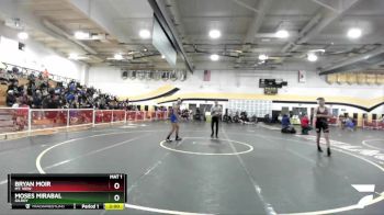 144 lbs Champ. Round 1 - Moses Mirabal, Gilroy vs Bryan Moir, Mt. View