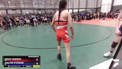 105 lbs Quarterfinal - Ashley Naranjo, WA vs Raelynn O`Connor, ID