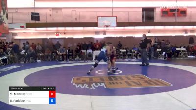 77 kg Consolation - Mason Manville, Nittany Lion Wrestling Club vs Burke Paddock, New York Athletic Club