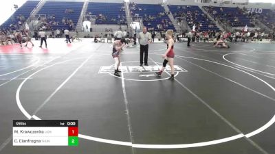 126 lbs Consi Of 4 - Matthew Krawczenko, Lions WC vs Carter Cianfrogna, Thundercats WC