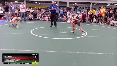 64 lbs Round 7 (8 Team) - Mason Kephart, Revival Orange vs Eli Hind, Terps Xpress ES