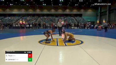 125 lbs Prelims - Doyle Trout, Wyoming vs Antonio Lorenzo, UN-California Poly