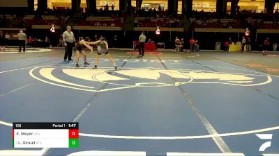 120 lbs Champ. Round 1 - Liliana Giraud, Atholton vs Emily Meyer, Oakdale