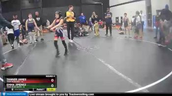 50 lbs Emma Jimenez, Team Bear White vs Tanner James, Team Bear Red