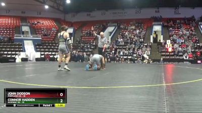 165 lbs Quarterfinals (8 Team) - John Dodson, Portland HS vs Connor Hadden, Algonac HS