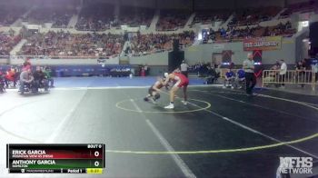 D1-138 lbs Cons. Semi - Erick Garcia, Mountain View Hs (Mesa) vs Anthony Garcia, Hamilton